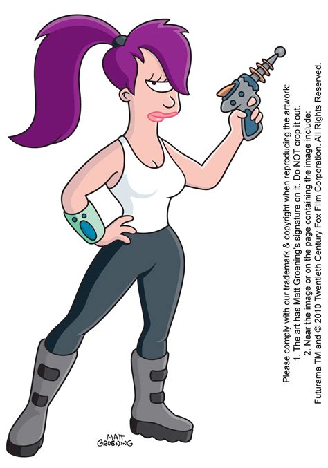 futurama characters leela